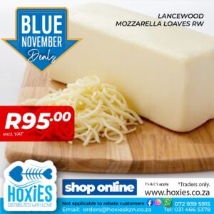 MOZZARELA LOAVES LANCEWOOD RW