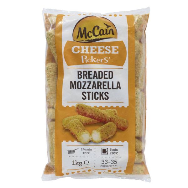 BREADED MOZ STICKS MCCAIN 6X1KG