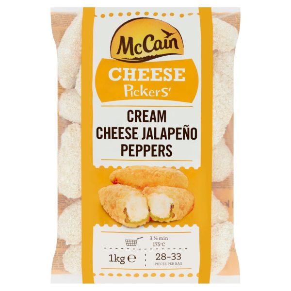 MCCAIN CREAM CHEESE JALAPENO PEPPERS 6X1KG Hoxies