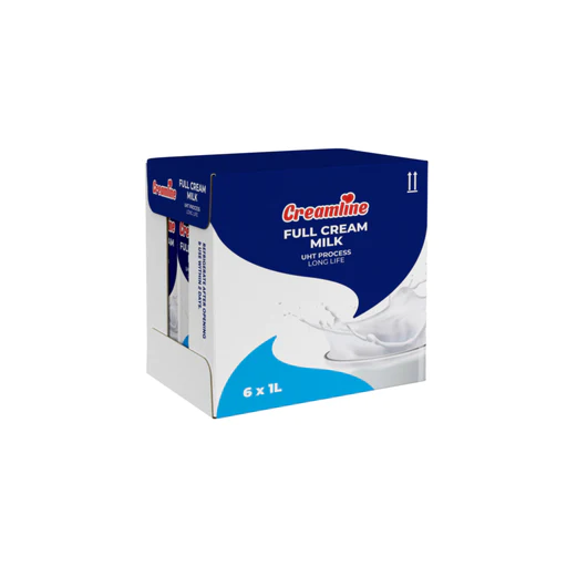 CREAMLINE MILK UHT F/CREAM 6X1LT Hoxies