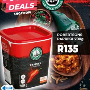 ROBERTSON PAPRIKA 700G