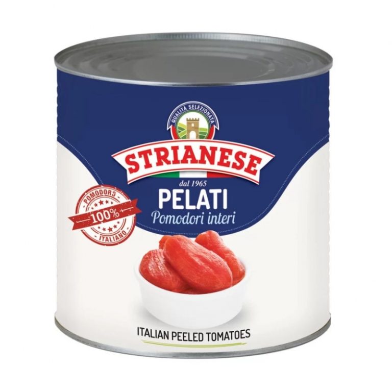 Strainese WHOLE PEELED TOMATO STRIANESE 2.5KG - Hoxies