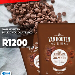 VAN HOUTEN PROFESSIONAL MILK CHOC 30.9% 5KG