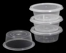 CLEAR TUBS AND LIDS 35ML 125'S