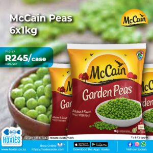 PEAS 6X1KG MCCAIN