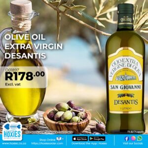OLIVE OIL 1LT EXTRA VIRGIN DESANTIS