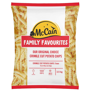 MCCAIN CRINKLE CUT 11MM 4X2.5KG 13798