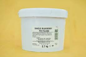 BAKELS BLUEBERRY PIE FILLING 2.7KG