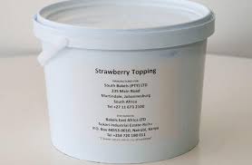 BAKELS STRAWBERRY TOPPING 5KG