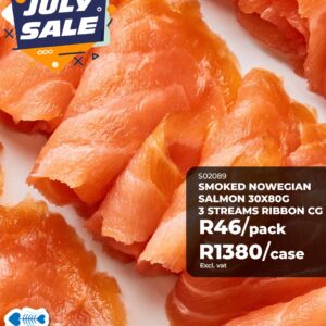 SMK NORW SALMON 30X80G 3STRMS RIBBON CG