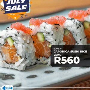 JAPONICA SUSHI RICE 25KG (VIETNAM)